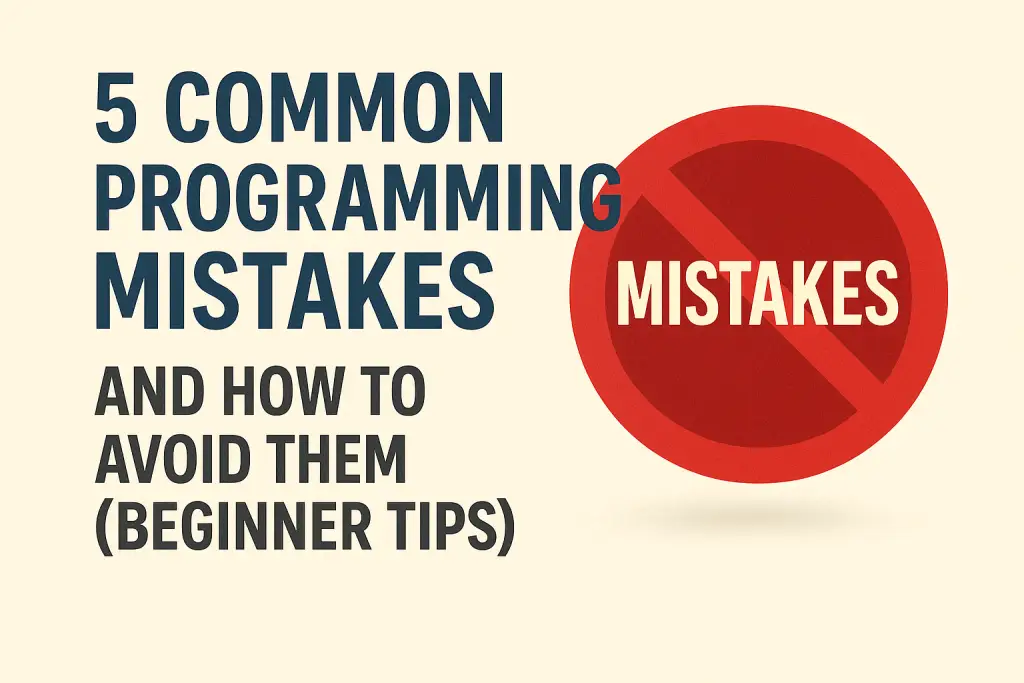 common programming mistakes