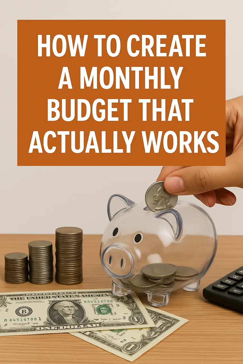 create monthly budget