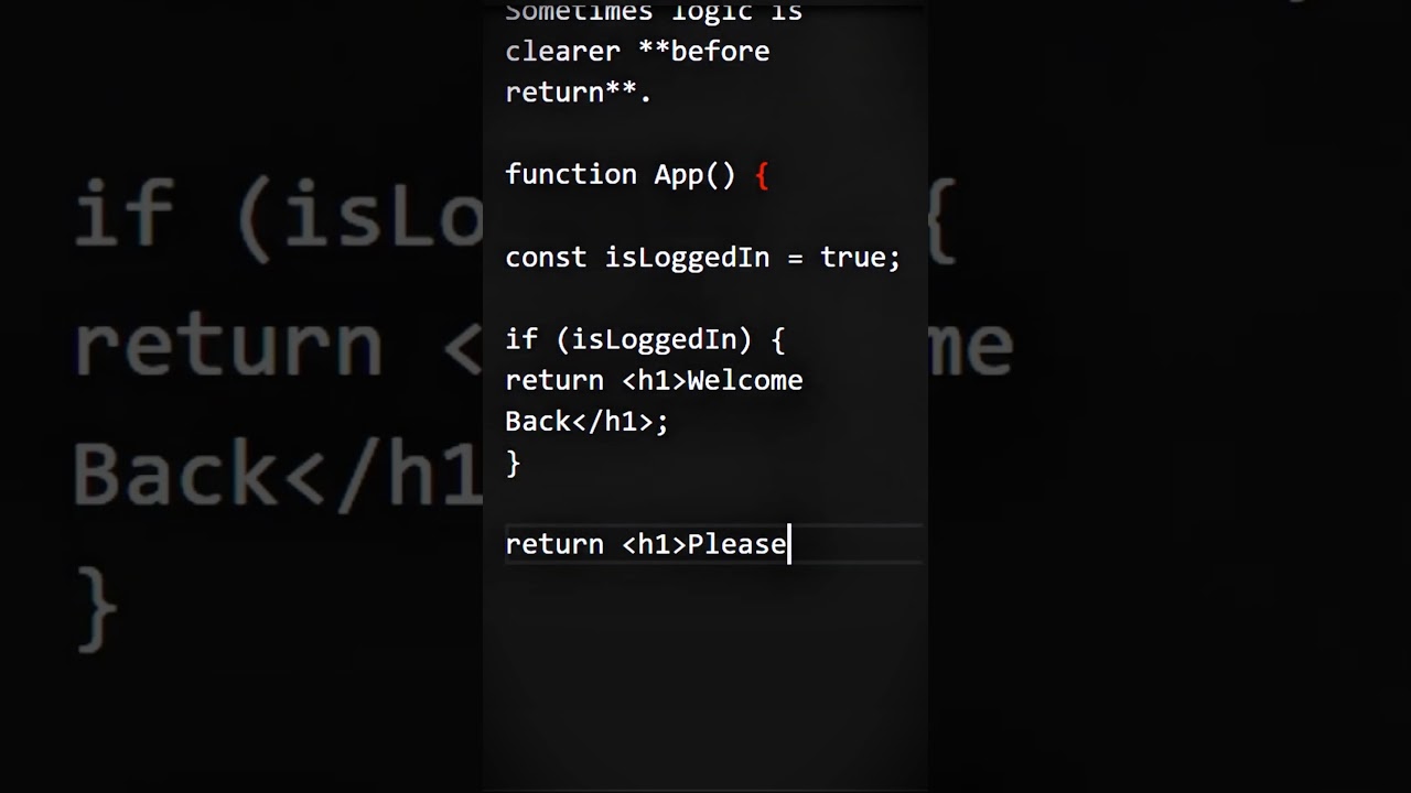 React Tutorial: JSX, Conditional Rendering, and Lists & Keys Explained